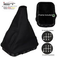 Mercedes C-Class W202 Estate S202 SLK R170 (1996–2000) shift gear boot gaiter cover Alcantara leather