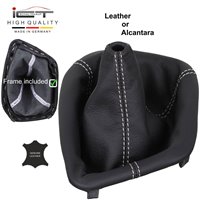 Dodge Challenger (2015-2024) Schaltsack leder schaltmanschette mit rahmen