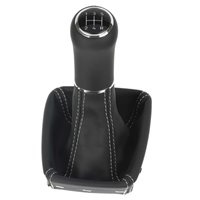 ict manopla de câmbio com costura cinza Seat Exeo Typ 3R (2008-2013)