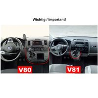 VW Bus T5 2003–2015 Transporter Caravelle Multivan California Konsol