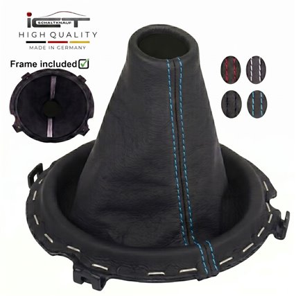 Audi TT 8J 8J9 8S FV (2006-2020) Schaltsack leder schaltmanschette mit rahmen