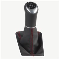 Volvo V40  2012 - 2020 shift gear knob boot gaiter cover Alcantara leather