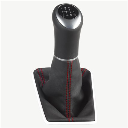 Volvo V40  2012 - 2020 shift gear knob boot gaiter cover Alcantara leather