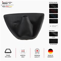 BMW X Reihe X5 E53 (1999-2006) de vitesse soufflet cuir Alcantara