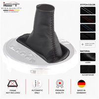 VW Bus T5 Transporter Multivan California DSG Automatik 2003-2015 Schaltsack leder schaltmanschette mit rahmen