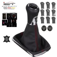 VW Golf 4 1J MK4 GTI Jetta 4 Bora R32 shift gear knob boot gaiter cover Alcantara leather