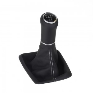 Seat Leon 3 Typ 5F shift gear knob boot gaiter cover Alcantara leather