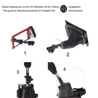 Montage pour Opel Signum, Chevrolet, Holden Vectra C, Saturn Aura (2002-2008) – Boîte de vitesses F23 à 5 rapports