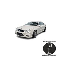 Mercedes CLK C209 Coupé A209 Cabriolet CLC Automatique pommeau de vitesse soufflet cuir Alcantara