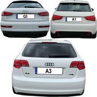 Audi A1 A3 Q3 Typ 8X 8P 8U Alcantara deri vites topuzu ve körük