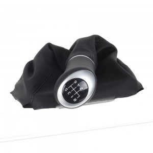 ict pomello del cambio con cuciture nere Mazda 3 Tipo BM BN 3ª Generazione