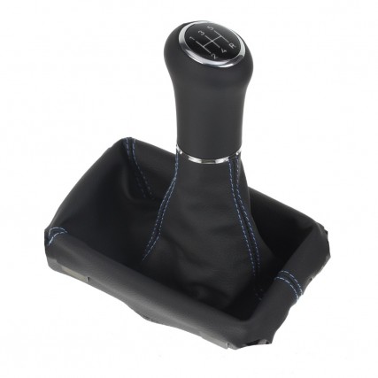 Mazda 6 GH pomello del cambio pelle e cuffia con telaio di montaggio