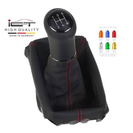 Mazda 6 Typ GJ GL shift gear knob boot gaiter leather mounting frame