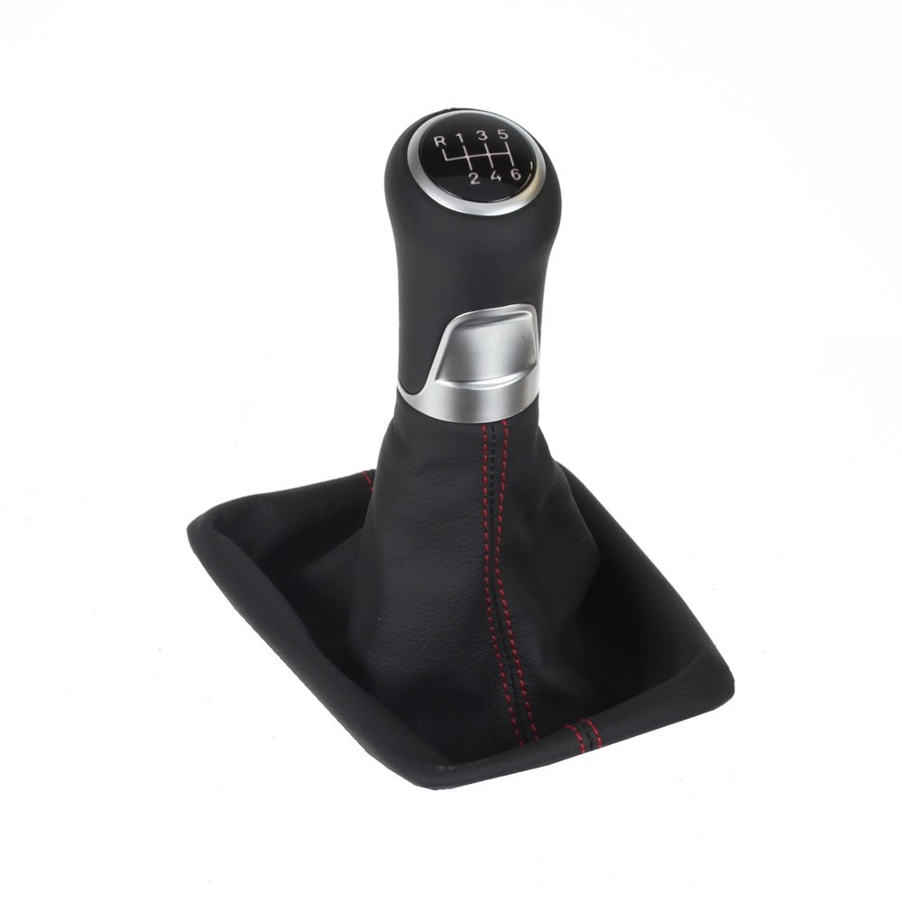 Seat Alhambra 2 Typ 7N shift gear knob boot gaiter cover Alcantara leather