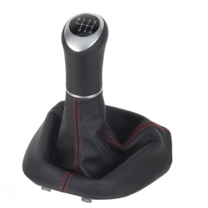 ict shift knob with red stitching Porsche Boxster Typ 987