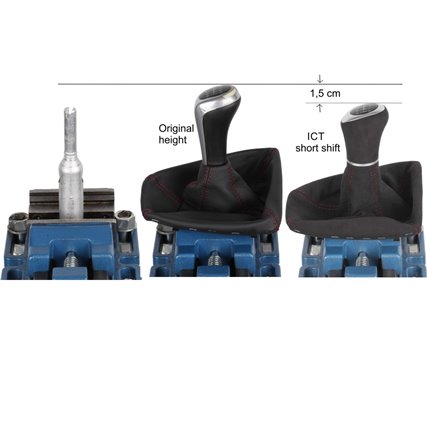 BMW E30 Série 3 soufflet de levier de vitesse vue de dessous