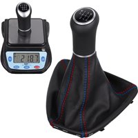 BMW E90 E91 E92 E93 Serie 3 pomello del cambio pelle e cuffia con telaio di montaggio