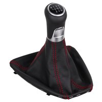 ict pomello del cambio con cuciture rosse BMW E90 E91 E92 E93 Serie 3