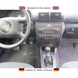  Audi Schaltknauf Schaltsack A3 Audi A3 Typ 8L 09/2000 - 2003