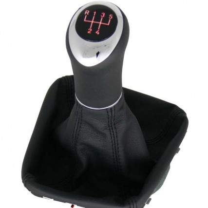 BMW E32 E34 Série 5 Série 7 manopla de câmbio de couro coifa com moldura de montagem