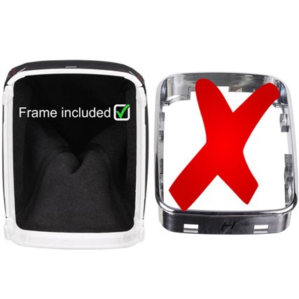 vista inferior del marco de la funda Mondeo MK3 FL