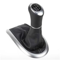 Porsche Boxster Typ 986 shift gear knob boot gaiter leather mounting frame