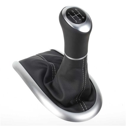 Porsche Boxster Typ 986 pomo de la palanca de cambios de cuero funda marco de montaje