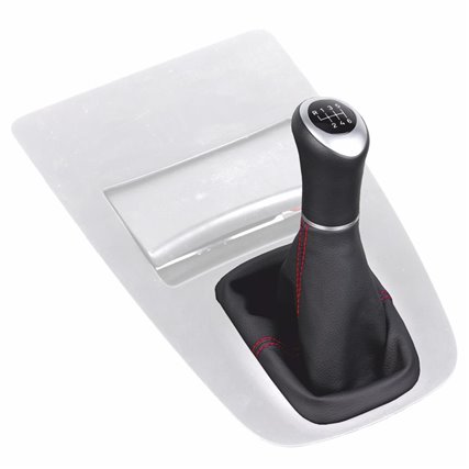 ict pommeau de vitesse avec coutures grises VW Sharan 1 Typ 7M