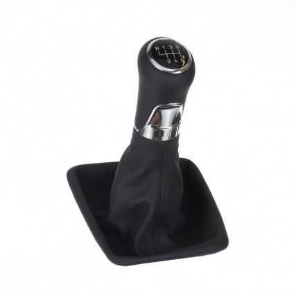  VW Schaltknauf Schaltsack Golf GolfPlus leder schaltmanschette