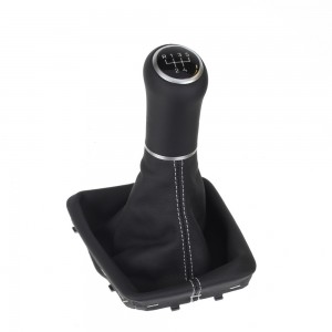  VW Schaltknauf Schaltsack Golf Golf 6 leder schaltmanschette