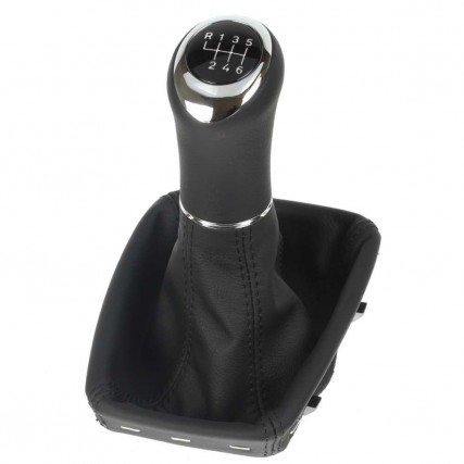 ict shift knob with black stitching Audi A4 B6 B7 Typ 8E 8H (2001-2008)