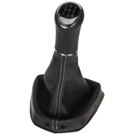 ict manopla de câmbio com costura cinza Peugeot 306