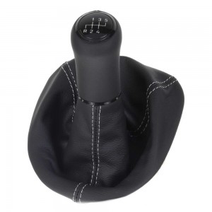 ict pomello del cambio con cuciture grigie Mercedes V-Clase W638 Vito