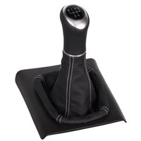 ict pomello del cambio con cuciture grigie Seat Ibiza Cordoba Typ 6K