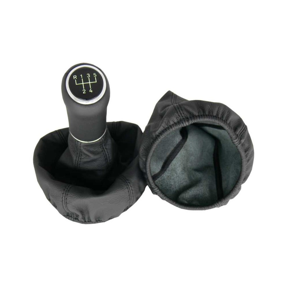 Seat Ibiza Cordoba Typ 6K  pomo de la palanca de cambios Alcantara cuero funda