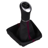 Seat Ibiza Cordoba Typ 6L pomello del cambio Alcantara pelle cuffia