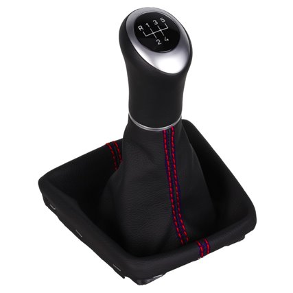 Seat Ibiza Cordoba Typ 6L pommeau de vitesse soufflet cuir Alcantara