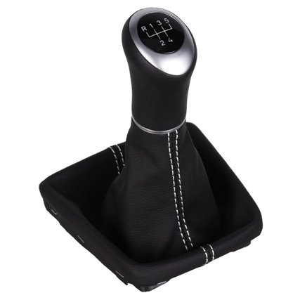 Seat Ibiza Cordoba Typ 6J 6P 6F Cupra pommeau de vitesse cuir et soufflet avec cadre de montage