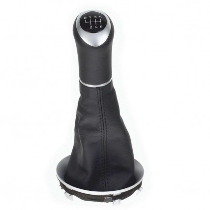 ict pomello del cambio con cuciture grigie MINI R52 R50 R53 Cabriolet Schrägheck (2001-2007)