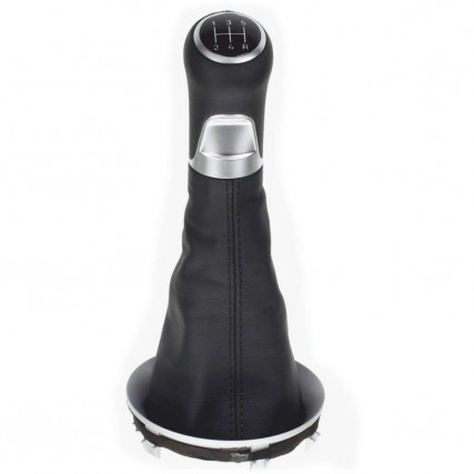 MINI R55 R56 R57 R58 R59 pommeau de vitesse cuir et soufflet avec cadre de montage