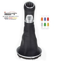 MINI R54 R55 R56 R57 R60 Cabriolet Hatchback shift gear knob boot gaiter cover Alcantara leather
