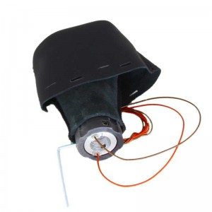 Skoda Fabia Roomster 6J vista inferior de la funda de la palanca de cambios con cable