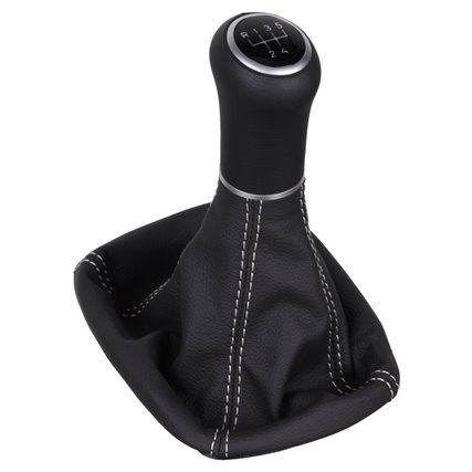 Skoda Octavia 1 U1 Superb 1 3U shift gear knob boot gaiter cover Alcantara leather