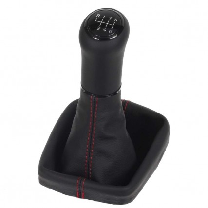 ict shift knob with red stitching Audi A3 Typ 8V