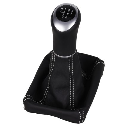 VW New Beetle Typ 9C Beetle Typ 5C manopla de câmbio de couro coifa com moldura de montagem